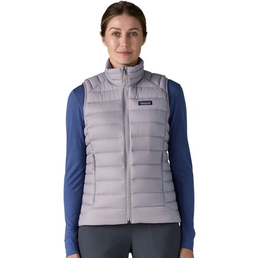 Foto de Patagonia Chaleco Plumas Mujer - Down Sweater - Permafrost Purple