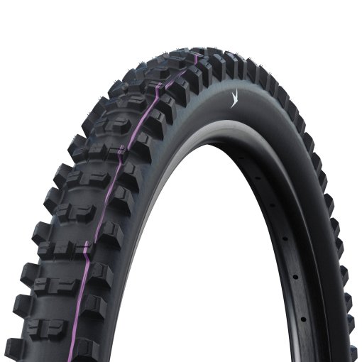 Billede af Schwalbe Shredda R Radial Foldedæk - Gravity Pro | Ultra Soft | Radial | E-50 - 27.5x2.50&quot; | Black