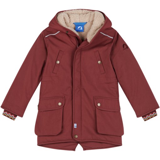 Photo produit de Finkid Parka d&#039;Hiver Enfant - TUULIKKI - cranberry