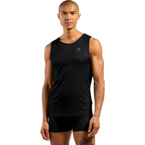 Foto de Odlo Camiseta Interior sin Mangas Hombre - Active F-Dry Light - negro