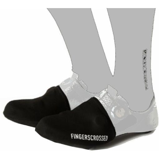 Foto de FINGERSCROSSED Punteras Zapatillas Ciclismo - Negro