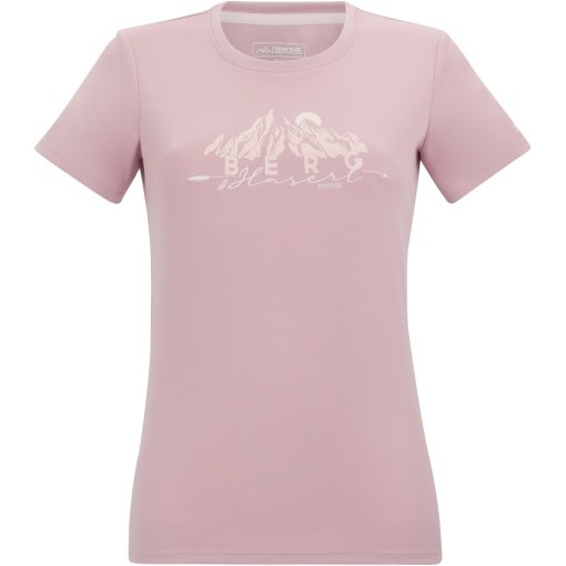 Photo produit de Regatta T-Shirt Femme - Fingal Slogan - Powder Lilac ZN7