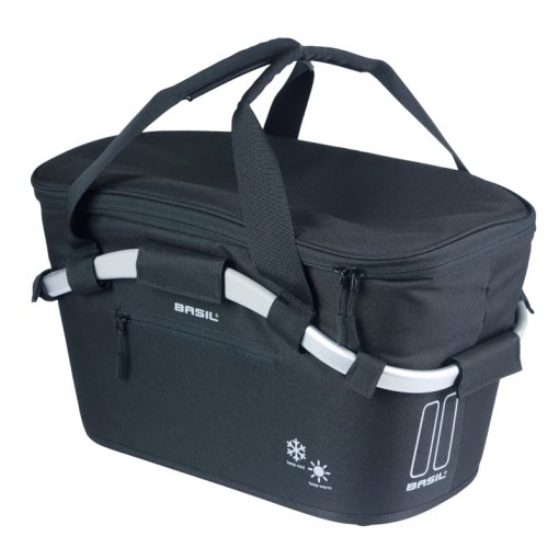 Produktbild von Basil Carry All ISO MIK Bag Fahrradkorb 18 L - schwarz