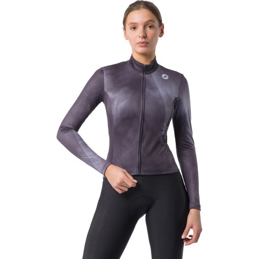 Photo produit de Castelli Prismatic T-shirt manches longues thermique pour femmes - smoky grey 021