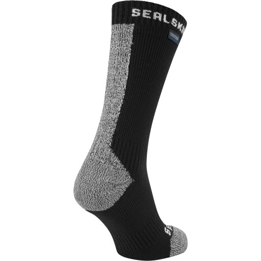 Chaussettes Imperméables Sealskinz Starston Homme/femme Noir/gris Taille L (42-45) Neuves