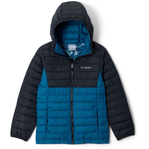 Produktbild von Columbia Powder Lite II Kapuzenjacke Jungen - Phoenix Blue/Black