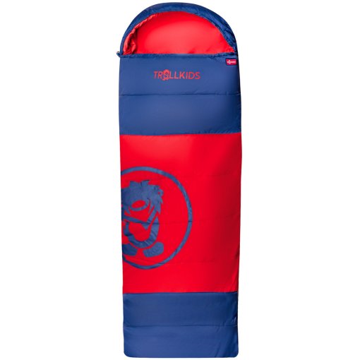 Immagine prodotto da Trollkids Sacco a Pelo Bambino - Midnight Sun Dreamer - Bright Red/Mystic Blue
