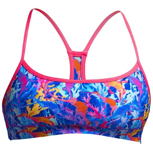 Produktbild von Funkita Swim Crop Eco Bikini Top Damen - Dragons Den