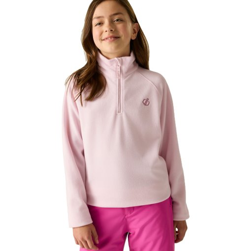 Foto de Dare 2b Freehand Half Zip Jersey polar para niños - ZMT Pink Haze