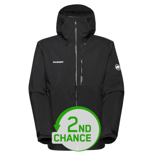 Produktbild von Mammut Alto Guide Hardshelljacke mit Kapuze Herren - schwarz - B-Ware