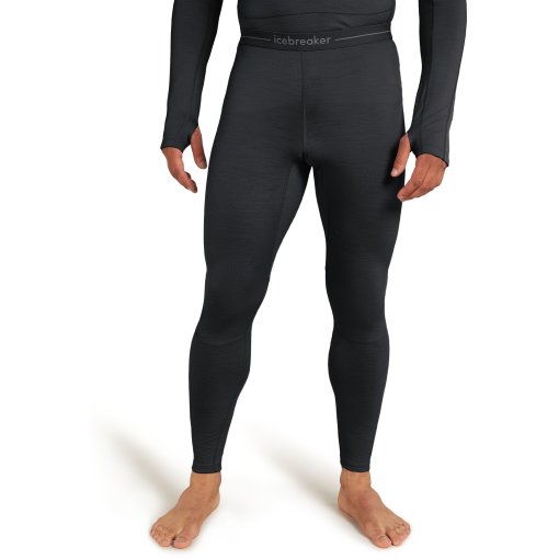 Foto de Icebreaker Malla Hombre - Merino 200 ZoneKnit™ - Negro