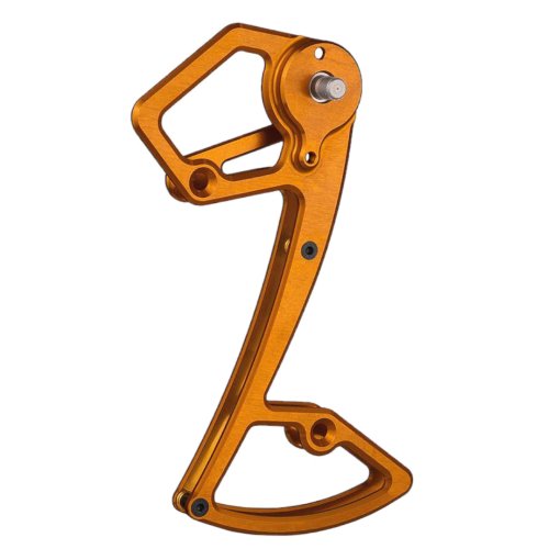 Immagine prodotto da Garbaruk Gabbia Deragliatore - per Shimano MTB | 1x12 velocità - arancione