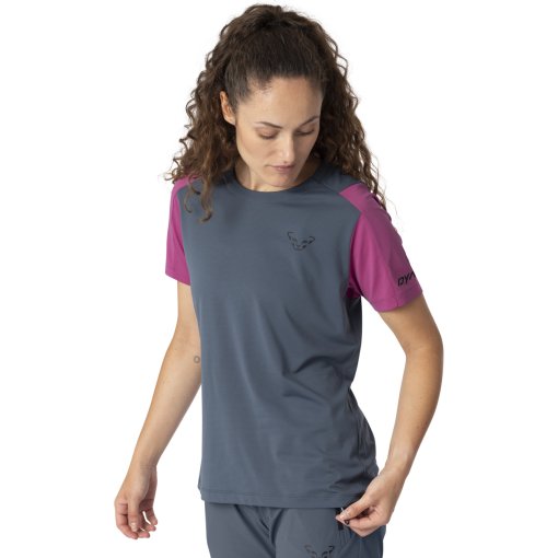 Productfoto van Dynafit Transalper T-shirt met korte mouwen voor dames - Magenta