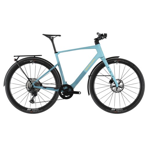 Slika izdelka Simplon GRID 365 eLight CUES 6000 - Karbonsko električno mestno kolo - 2026 - Caribbean Blue / Aqua Blue (Matt)