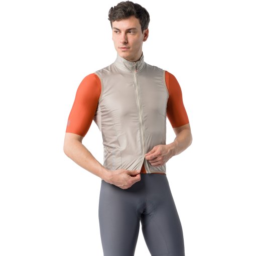 Photo produit de Castelli Aria 2 Gilet Hommes - clay 294
