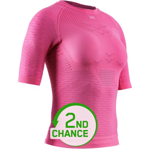 Produktbild von X-Bionic Effektor Laufshirt Damen - neo pink/x white - B-Ware