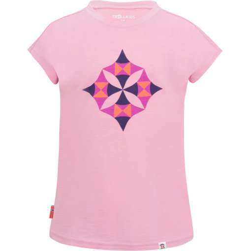 Foto de Trollkids Camiseta Niña - Sandefjord - Wild Rose