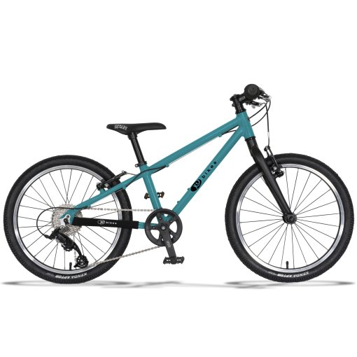 Photo produit de KUbikes 20L MTB 8-Speed Kids Bike - turquoise glitter