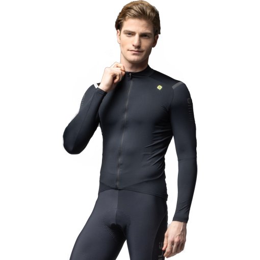 Foto de Alé Maillot de Manga Larga Hombre - R-EV1 Warm Race - negro