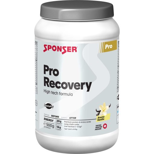 Foto de SPONSER Bebida de Proteína y Carbohidratos en Polvo - PRO Recovery Vainilla - 900g