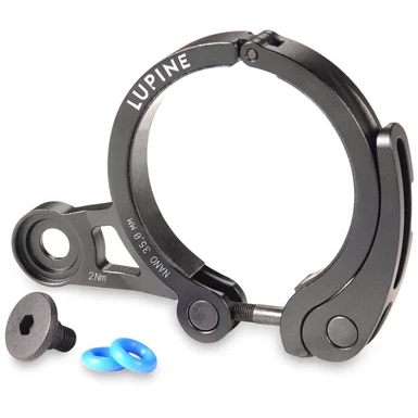 Immagine prodotto da Lupine Supporto Manubrio a Sgancio Rapido per Testa Lampada SL Nano - 35mm