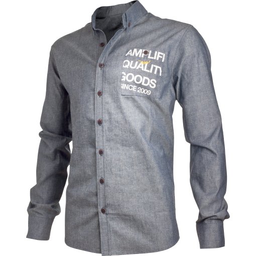 Foto de Amplifi Camisa Hombre - Denim - denim