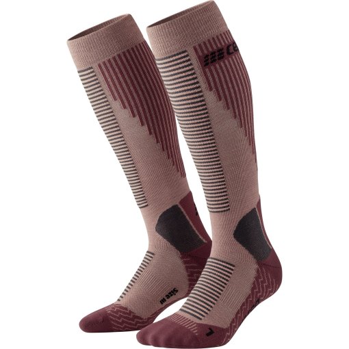 Photo produit de CEP Chaussettes de Compression Femme - Ski Touring V2 - rose