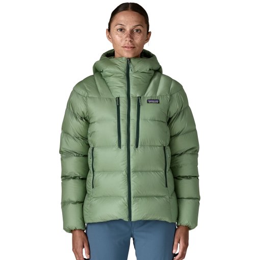 Foto de Patagonia Plumífero Chaqueta con Capucha Mujer - Fitz Roy - Ellwood Green