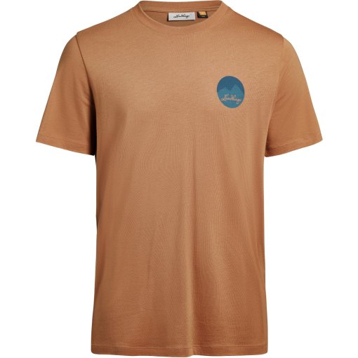 Productfoto van Lundhags Järpen Printed T-Shirt Heren - Hazel 30100