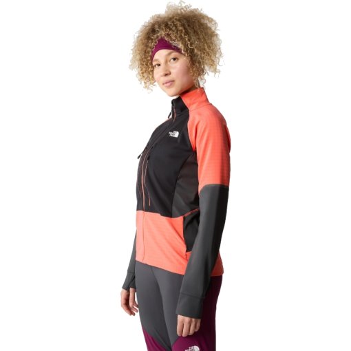 Foto de The North Face Chaqueta Softshell Mujer - Dawn Turn - TNF Black/Radiant Orange/Asphalt Grey