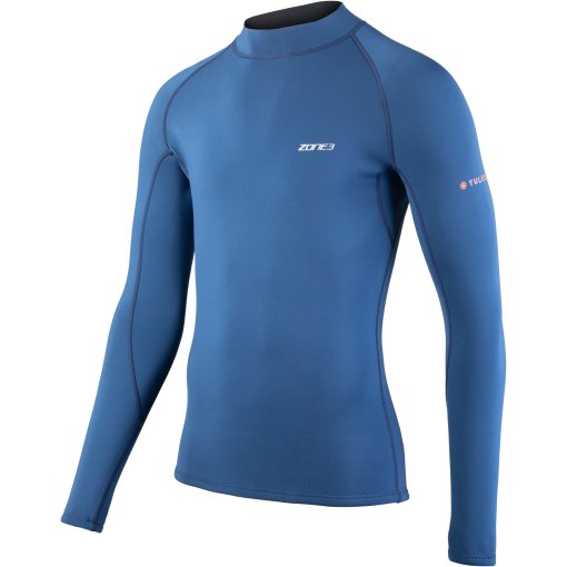 Productfoto van Zone3 Yulex® Zwemshirt met Lange Mouwen Heren - navy