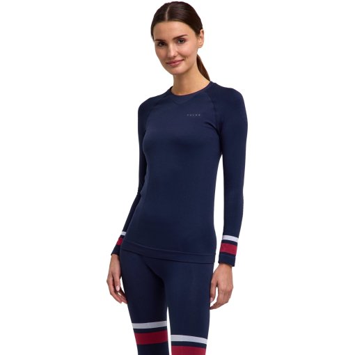 Immagine prodotto da Falke Maglia a Maniche Lunghe Donna - Maximum Warm Trend - space blue 6116