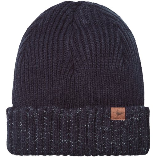 Slika izdelka SealSkinz Bactonova nepremočljiva pletena kapa za hladno vreme - Navy Blue