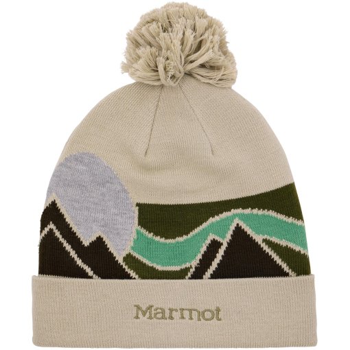 Photo produit de Marmot Bonnet à Pompon - Coastal - birch bark
