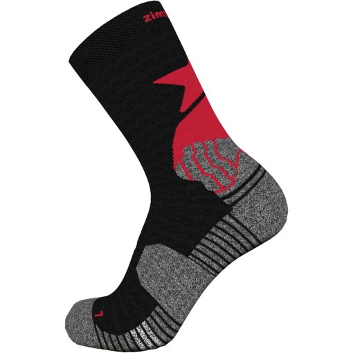 Foto de Zimtstern Calcetines Medianos - Techsockz Performance - Pirate Black