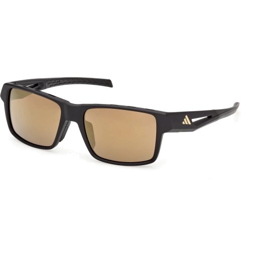 Photo produit de adidas Kleon SP0125 Lunettes - Matte Black / Brown Mirror