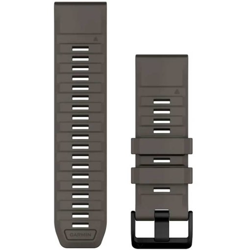 Produktbild von Garmin QuickFit Uhrenarmbänder (26 mm) – Silikon - Kieselgrau