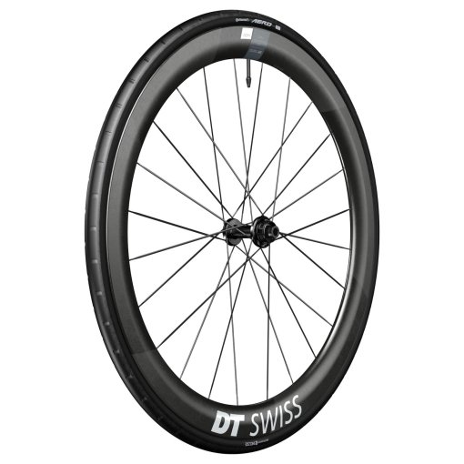 Immagine prodotto da DT Swiss | Continental Sistema a Ruota WTS - Ruota Anteriore ARC 1400 DICUT 50 + Copertone Pieghevole AERO 111 - 28&quot; | 12x100mm