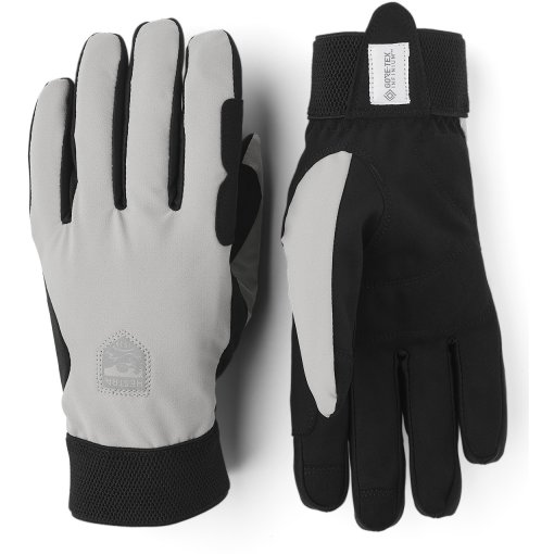 Foto de Hestra Guantes de Ciclismo de 5 Dedos - Windstopper Tracker - beige/negro