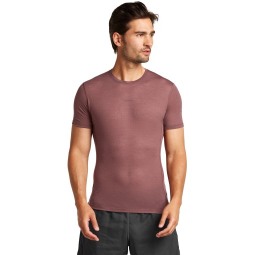 Immagine prodotto da Icebreaker Maglietta Uomo - Merino 75 Cool-Lite™ Featherlight™ Crewe - Carob