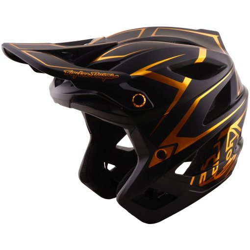 Picture of Troy Lee Designs Stage Stunt MIPS Helmet - Pinstripe Black