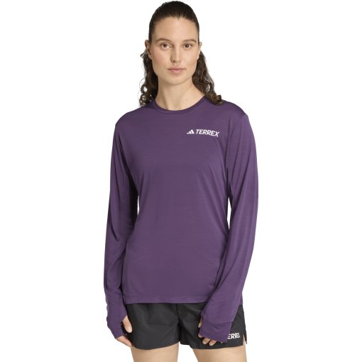 Foto de adidas Camiseta Manga Larga Mujer - TERREX Xperior Climacool+ - aurora plum JN3875