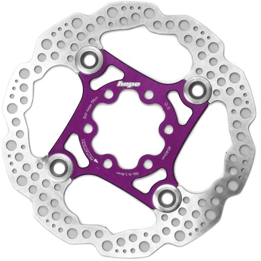 Hope Floating Rotor - 6-Bolt - purple | BIKE24