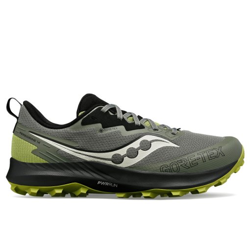 Photo produit de Saucony Chaussures Running Homme - Peregrine 14 GTX - bough/olive