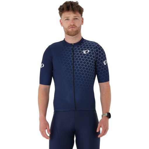 Photo produit de PEARL iZUMi Performance Maillot à manches courtes homme PI25021003 - hexagon blue - HEBL