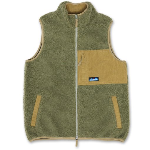 Produktbild von KAVU Cooper Fleeceweste Herren - Moss Stone