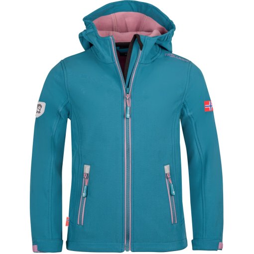 Foto de Trollkids Chaqueta Niña - Trollfjord - Teal/Mauve