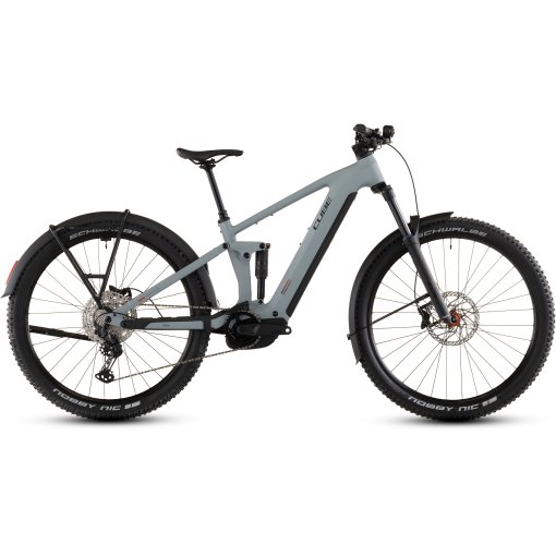 Foto de CUBE Bicicleta Eléctrica de Montaña - STEREO HYBRID ONE44 Pro 800 FE - 2026 - 27.5“ – vulcan / orange