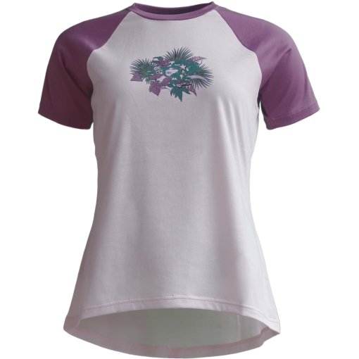 Photo produit de Zimtstern T-Shirt VTT Manches Courtes Femme - Riderz - Lilac/Berry