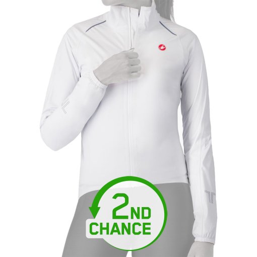 Produktbild von Castelli Emergency 3 Regenjacke Damen - weiß 001 - B-Ware